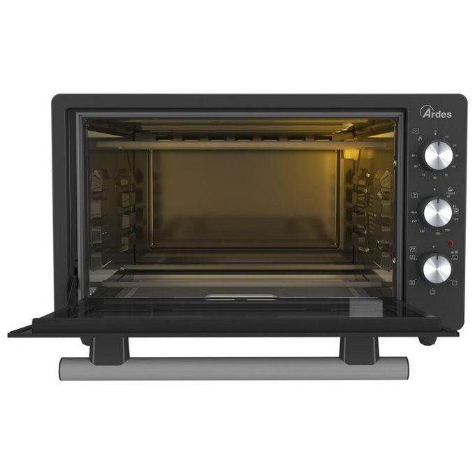 Ardes AROVEN371 Kratos Fornetto Elettrico Ventilato 37 L 1300 W 5 Funzioni Termostato 40-280°C Timer 90 min colore Nero