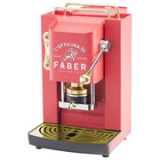 Faber PROCHERRYBASOTT Pro Deluxe Macchina da caffe' a Cialde 1,3 L 15 bar 500 W gruppo vapore colore Rosso