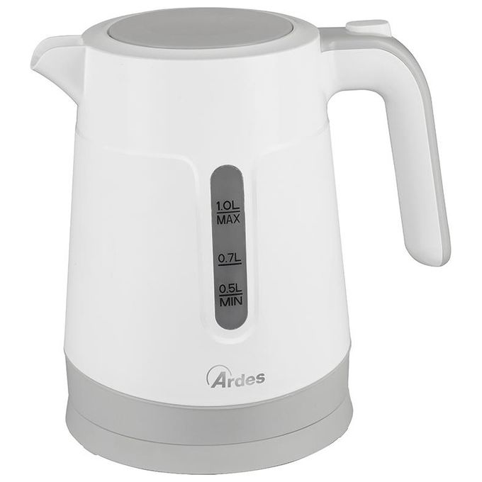 Ardes ARBOL01 Bollitore Elettrico 1 Litro 2200 W Bianco