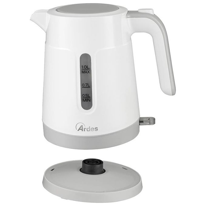 Ardes ARBOL01 Bollitore Elettrico 1 Litro 2200 W Bianco