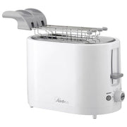 Ardes ARTOAST01 TOSTO SLEEK Tostapane con Pinze per Toast Farciti 7 Livelli di Doratura 750W Bianco
