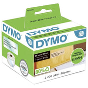 Dymo Cf260 etichette Labelwriter 36x89mm Trasparente