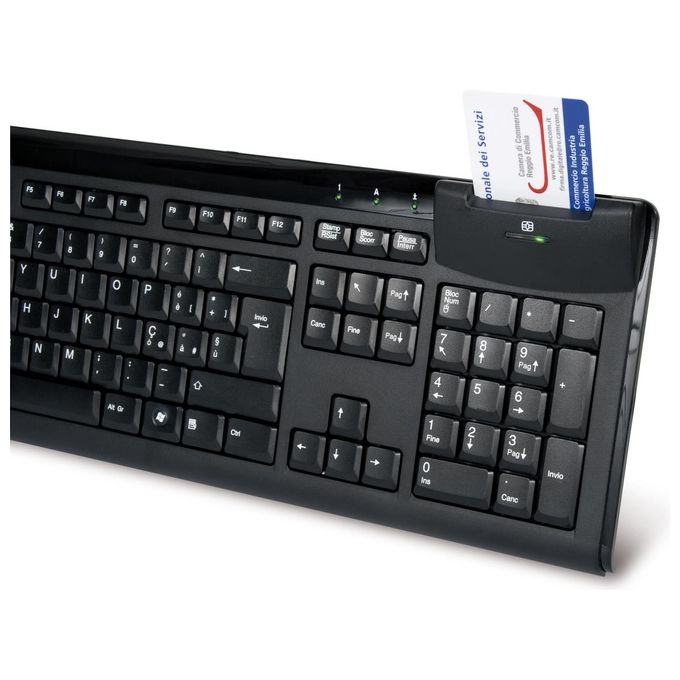 Hamlet Tastiera Ita usb   smart Card Reader