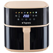 Tognana D2DFA05IRCHA Iridea Friggitrice ad aria 8 L 2000 W 8 programmi display digitale colore Champagne