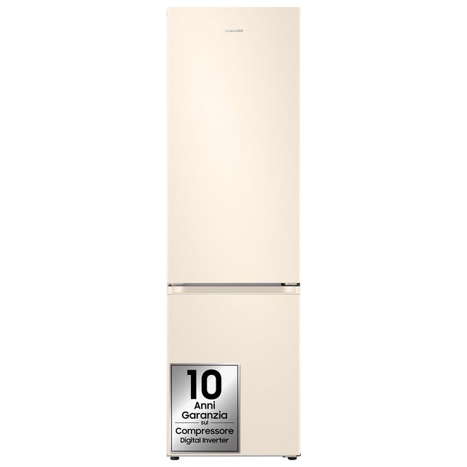 Samsung RB38C603DEL EcoFlex AI Frigorifero Combinato 390 L 203 cm Classe D 35 dB Total No Frost Wi-Fi SpaceMax colore Sabbia