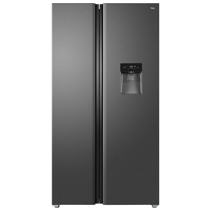 TCL RP503SSF0 Frigorifero Americano 503 L 177 cm Classe F 41 dB Total No Frost Inverter Dispenser Acqua colore Argento