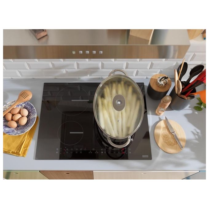 Franke FSM 654 I B BK Smart Piano cottura a induzione 65 cm 4 zone Touch Control Booster colore Nero
