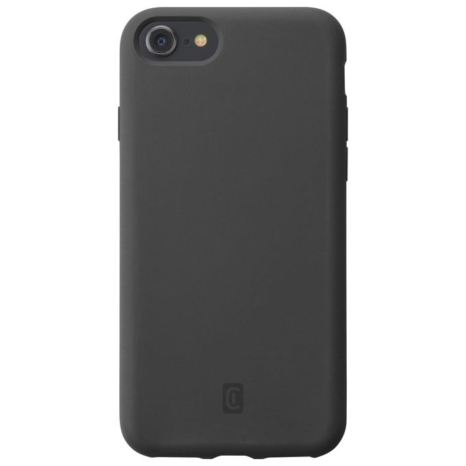 Cellularline SENSATIONIPH747K Sensation Cover iPhone SE 2022 SE 2020 8 7 6 Custodia Silicone Soft Touch Backcover colore Nero