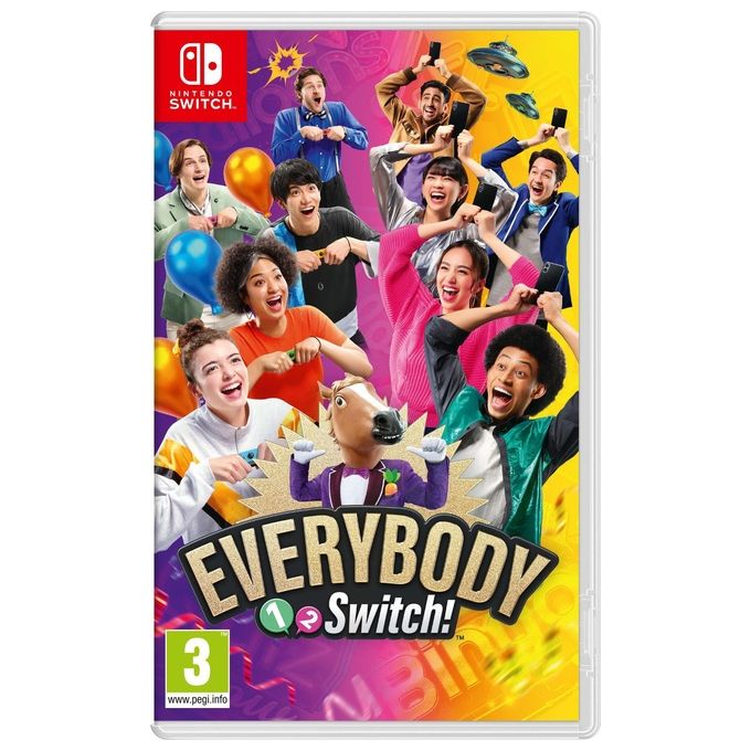 Nintendo Everybody 1-2-Switch! Videogioco Party Game Nintendo Switch Edizione Standard Multilingua PEGI 3