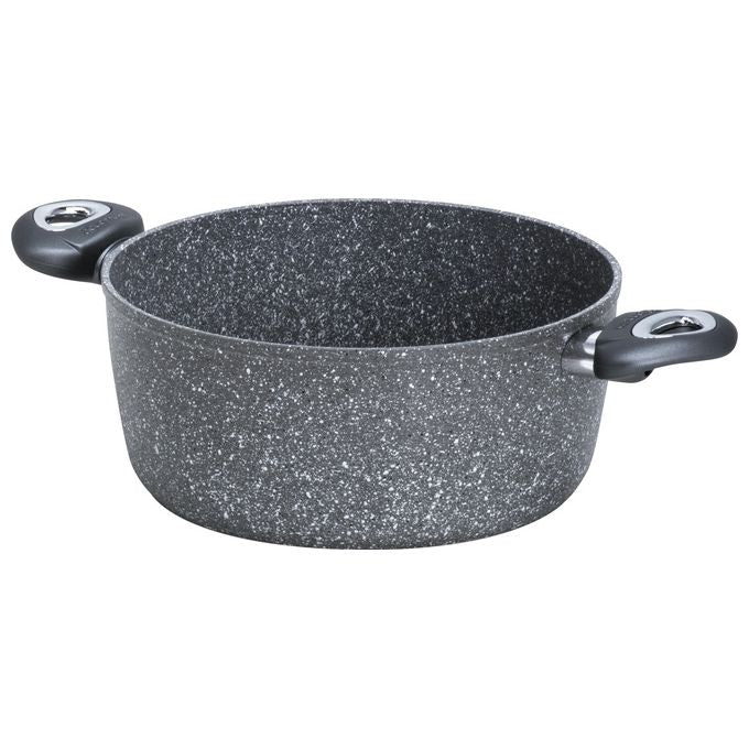 Aeternum Casseruola Madame Petravera 24cm Grigio Pietra