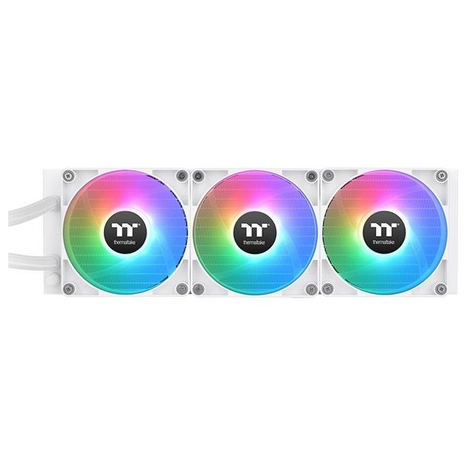 Thermaltake CL-W365-PL12SW-A TH360 V2 ARGB Kit di raffreddamento a liquido 360 mm colore Bianco