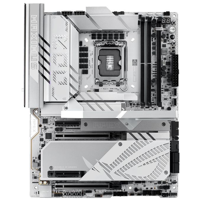 ASUS 90MB1IP0-M0EAY0 ROG Maximus Z890 Apex Scheda Madre ATX Intel LGA 1851 DDR5 Wi-Fi 7 Thunderbolt 4 colore Grigio ciottolo