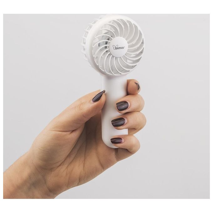 Bimar Mini Ventilatore VA50 con 3 Velocita' 5V 1.2 Ah per una Freschezza Ottimale in Spazi Ridotti