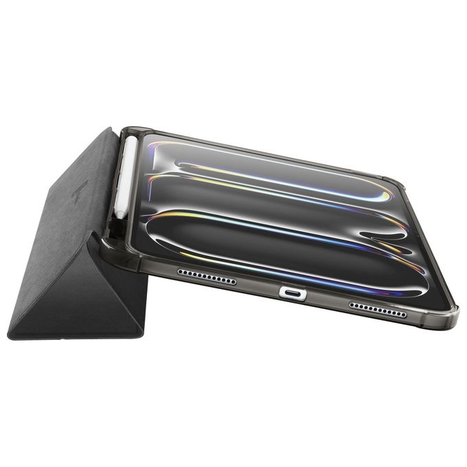 Cellularline FOLIOIPADPRO2411K Folio Custodia per iPad Pro 11'' con Funzione Stand e Anello per Penna colore Nero