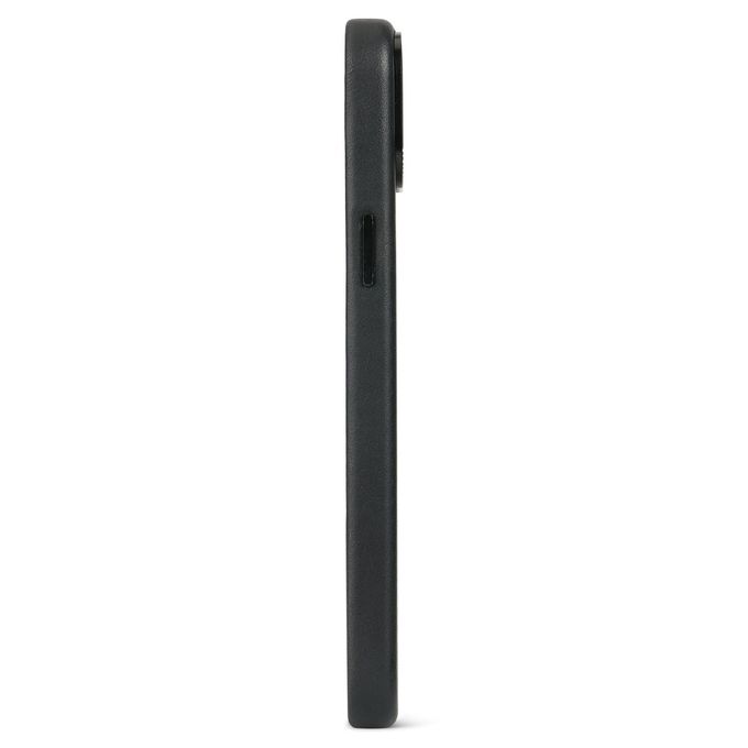 DECODED 15 PLUS Cover in Pelle Pieno Fiore Compatibile con MagSafe per iPhone 15 Plus colore Nero