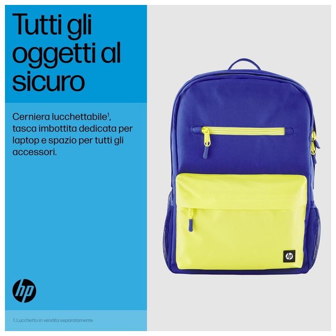 HP Zaino per Notebook da 15.6'' Campus Blue