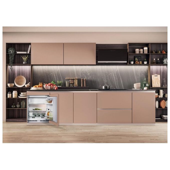 Hotpoint HABUF011 Frigorifero da Incasso 126 Litri Classe E 41 dB Grigio
