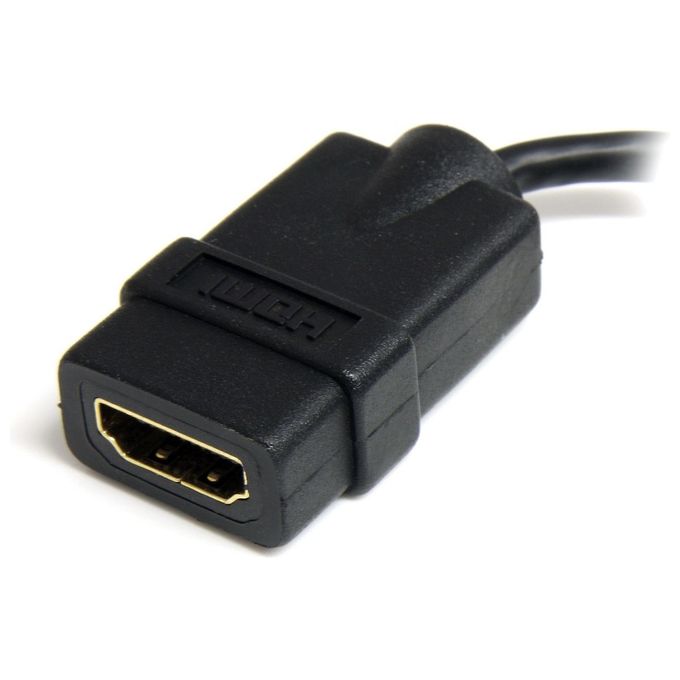 StarTech Adattatore HDMI a micro HDMI attivo ad alta velocita' da 15cm M-M