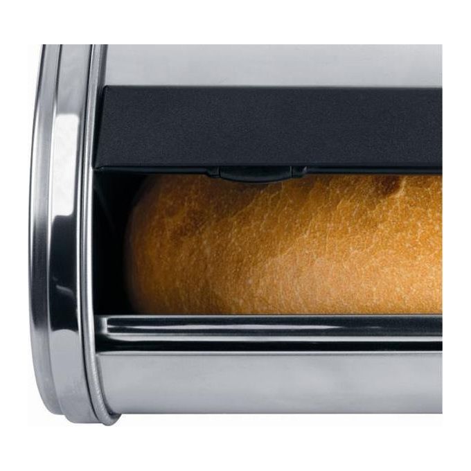 Brabantia Portapane in Acciaio Apertura a Scomparsa Medium Inox Lucido
