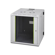Digitus Armadio 16 Unita' Da Muro Linea Soho (A)780 X (L)600 X (P)610 Mm. Con Doppia Sezione Colore Grigio Chiaro Ral7035