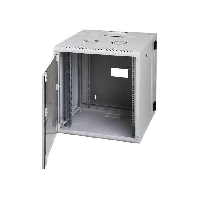 Digitus Armadio 16 Unita' Da Muro Linea Soho (A)780 X (L)600 X (P)610 Mm. Con Doppia Sezione Colore Grigio Chiaro Ral7035