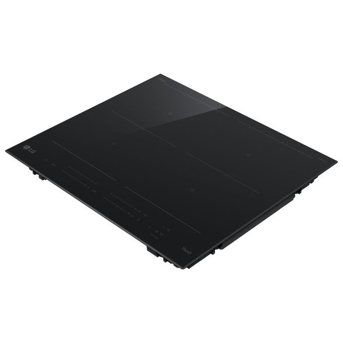 LG CBIZ2437B Piano cottura induzione 60 cm 4 Zone 2 Zone Flex 7400 W 15 Livelli Boost Wi-Fi Vetroceramica Schott colore Nero