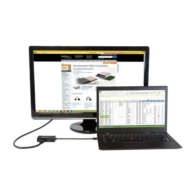 StarTech Adattatore multifunzione Mini DisplayPort a DisplayPort - DVI - HDMI
