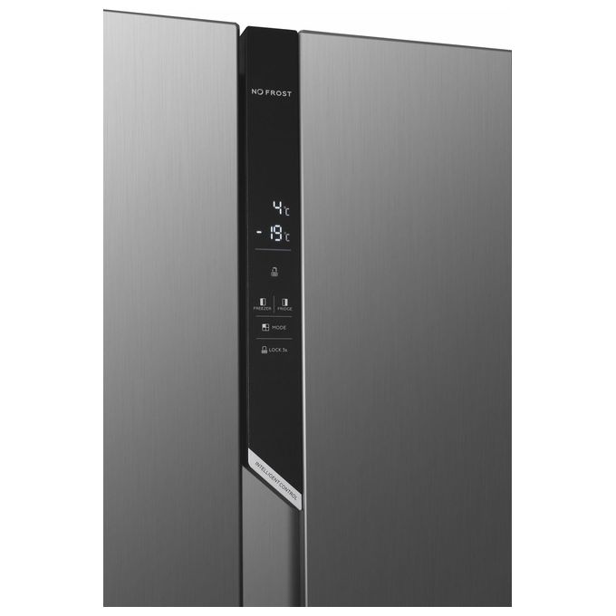 Candy CHSVN-174X Frigorifero Side by Side 532 L 177 cm Classe E 39 dB No Frost colore Acciaio Inox