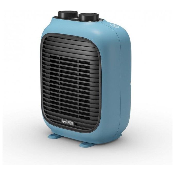 Olimpia Splendid 99229 Caldo Pocket Termoventilatore Ceramico 1500 W 2 Livelli Potenza con Funzione Antigelo e Ventilazione colore Blu
