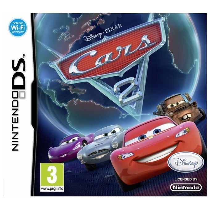 Digital Bros Videogioco 3ds Cars 2 per Nintendo 3DS e 2DS con Audio Italiano per Fan della Saga Disney Pixar