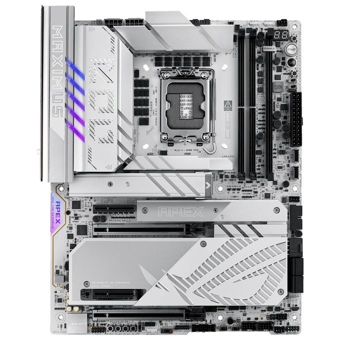 ASUS 90MB1IP0-M0EAY0 ROG Maximus Z890 Apex Scheda Madre ATX Intel LGA 1851 DDR5 Wi-Fi 7 Thunderbolt 4 colore Grigio ciottolo
