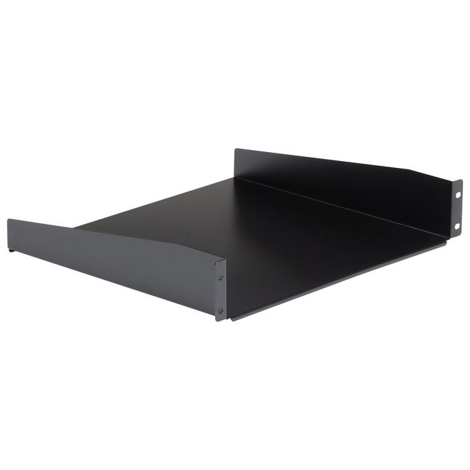 StarTech Ripiano universale standard per armadio server a rack di colore nero
