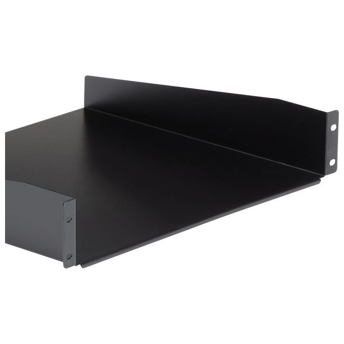 StarTech Ripiano universale standard per armadio server a rack di colore nero