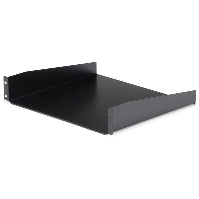 StarTech Ripiano universale standard per armadio server a rack di colore nero