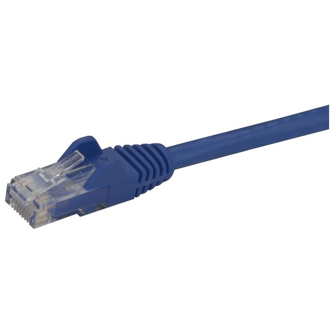 StarTech Cavo Patch Antigroviglio Utp Rj45 Cat6 Gigabit Blu 1m