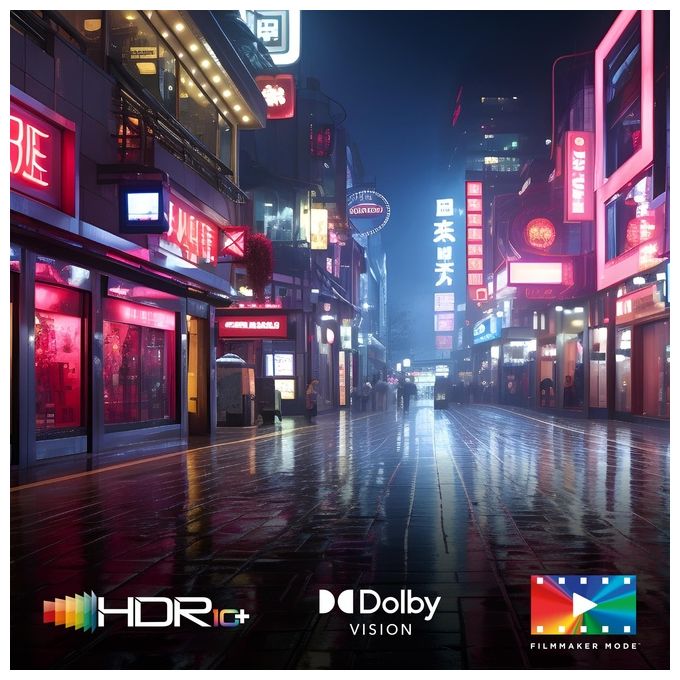 Panasonic TV-55Z80AEZ Serie Z80 Smart TV OLED 55'' 4K Ultra HD Fire TV 120Hz Dolby Vision Atmos Game Extreme colore Nero