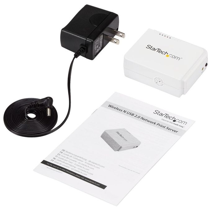 StarTech.com Server Di Stampa Wireless N Ad 1 Porta Usb - 80211 B-g-n