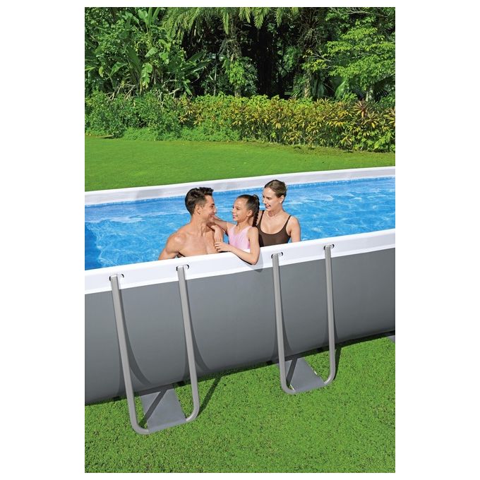 Bestway 56466 Piscina Steel Rettangolare Filtro J3 549x274x122 cm