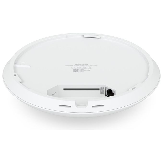 Ubiquiti U7-PRO-MAX UniFi Access Point Wi-Fi 7 Tri-Band 5700 Mbit-s PoE 2.4 5 6 GHz colore Bianco