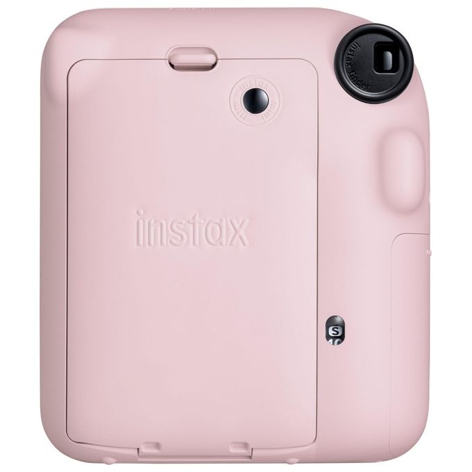 Fujifilm 16806107 Instax Mini 12 Fotocamera Istantanea Flash Integrato Specchio Selfie Esposizione Automatica colore Rosa