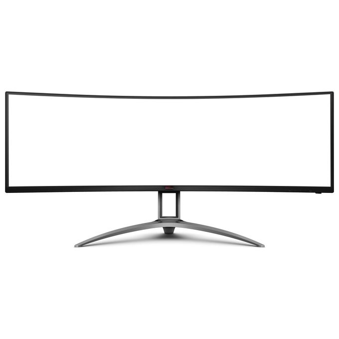 AOC AG493UCX2 Monitor PC 49'' 5120x1440 165Hz FreeSync Premium Pro HDR400 colore Nero