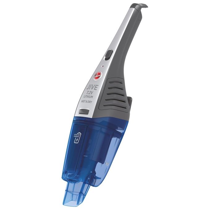 Hoover HJ72WDLB 011 Jive Lithium Aspirabriciole Senza Sacchetto Secco e Bagnato 0.3 L 10 min autonomia 82 dB colore Blu Trasparente