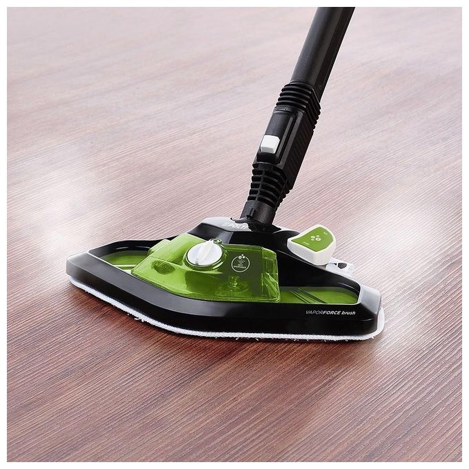 Polti PTEU0317 Vaporetto Smart 110 Eco Pulitore a Vapore Cilindrico 1500W 4 bar Autorefill 110 g-min colore Nero Verde Bianco