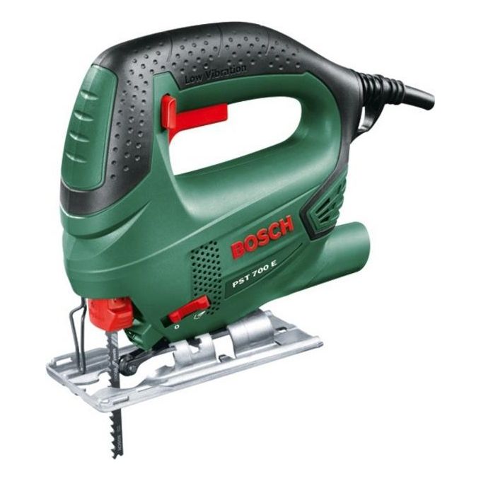 Bosch 0 603 3A0 000 PST 700 E Seghetto Alternativo 500 W 500 - 3100 corse min 70 mm legno 4 mm acciaio colore Verde