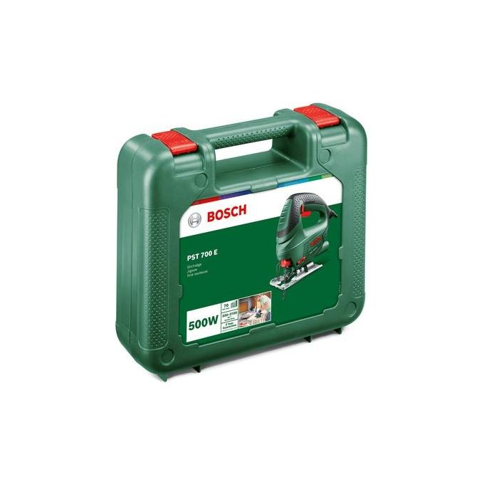 Bosch 0 603 3A0 000 PST 700 E Seghetto Alternativo 500 W 500 - 3100 corse min 70 mm legno 4 mm acciaio colore Verde