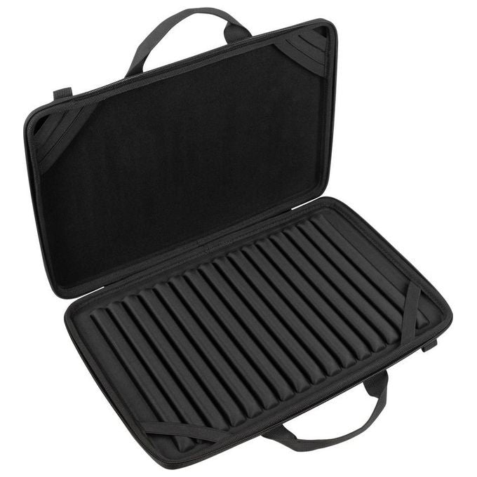 Rivacase 5131 Custodia Rigida per Notebook 15.6'' EVA Idrorepellente Resistente agli Urti Tracolla Rimovibile colore Nero