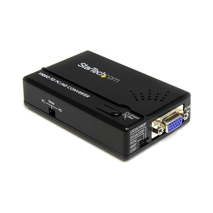 StarTech Convertitore di immagini video composito e S-Video a VGA