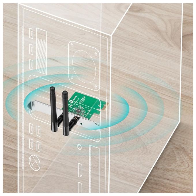 TP-LINK 300mbps Wireless N Pci Express Adapter