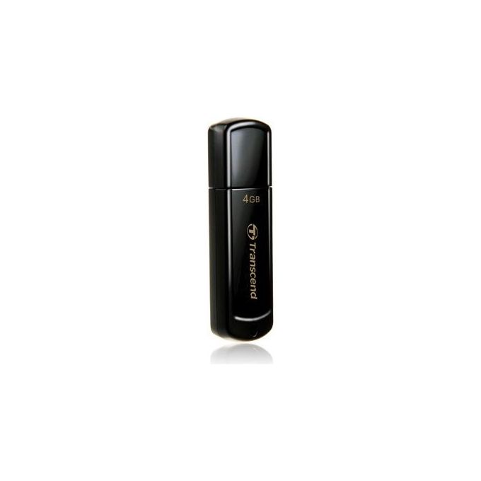 Transcend Flash Memory Jetflash 350 4gb Usb Drive Usb2 Black