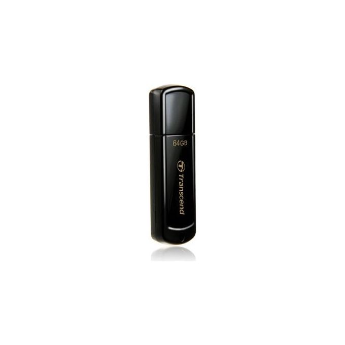 Transcend Flash Memory Jetflash 350 64gb usb Drive usb2 Black